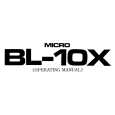 MICRO SEIKI BL-10X Manual de Usuario