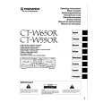 PIONEER CT-W650R Manual de Usuario