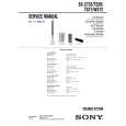 SONY SSWS12 Manual de Servicio