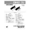 SONY ECMZ157 Manual de Servicio