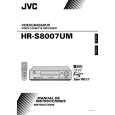 JVC HRS8007UM Manual de Usuario