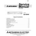 MITSUBISHI DD8040 Manual de Servicio