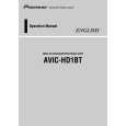 PIONEER AVIC-HD1BT/EW5 Manual de Usuario