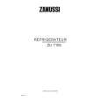 ZANUSSI ZU7155-1 Manual de Usuario
