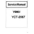 YOKO YCT2067 Manual de Servicio