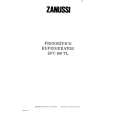 ZANUSSI ZFC160TL Manual de Usuario