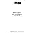 ZANUSSI ZFC160TL Manual de Usuario ZANUSSI ZFC160TL Manual de Usuario