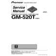 PIONEER GM-520T/XU/UC Manual de Servicio