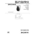 SONY SSFR10 Manual de Servicio