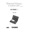 CASIO ZX-461 Manual de Servicio