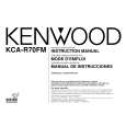 KENWOOD KCA-R70FM Manual de Usuario