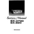 PIONEER SX-3700 Manual de Servicio