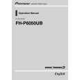 PIONEER FH-P6050UB/XJ/ES Manual de Usuario