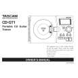 TEAC CD-GT1 Manual de Usuario