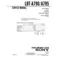 SONY LBT-A790 Manual de Servicio