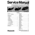 PANASONIC WVBL600 Manual de Servicio