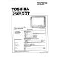 TOSHIBA 2505DDT Manual de Servicio