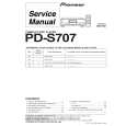 PIONEER PD-S707/SD Manual de Servicio