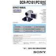 SONY DCRPC101 Manual de Servicio