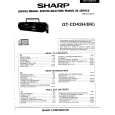 SHARP QTCD43HBK Manual de Servicio
