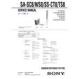 SONY SA-WS8 Manual de Servicio