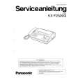 PANASONIC KXF2700G Manual de Servicio