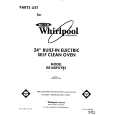 WHIRLPOOL RB160PXYB2 Catálogo de piezas