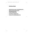 WHIRLPOOL S20D RSS33-A/G Manual de Instalación