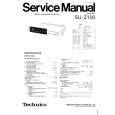 PANASONIC SU-Z100 Manual de Servicio