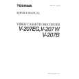 TOSHIBA V-207W Manual de Servicio