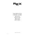 REX-ELECTROLUX RFD25SN Manual de Usuario
