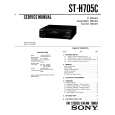 SONY ST-H705C Manual de Servicio