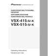 PIONEER VSX-415-S Manual de Usuario