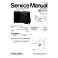 TECHNICS SB-RX70 Manual de Servicio