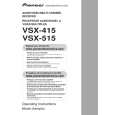 PIONEER VSX-415-S/KUCXJ Manual de Usuario