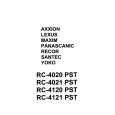 AXXION RC-4120PST Manual de Servicio