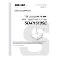 TOSHIBA SD-P1610SE Manual de Servicio