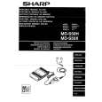 SHARP MDS50H Manual de Usuario
