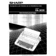 SHARP PA-3030 Manual de Usuario