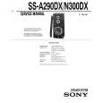 SONY SS-A290DX Manual de Servicio