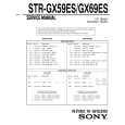 SONY STR-GX69ES Manual de Servicio