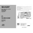 SHARP CDBK3100W Manual de Usuario