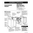WHIRLPOOL CAW1762EW0 Manual de Instalación