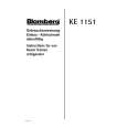BLOMBERG KE1150 Manual de Usuario