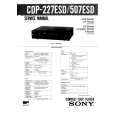 SONY CDP227ESD Manual de Servicio