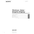 SONY GDM-500PS (2) Manual de Usuario