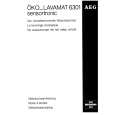 AEG LAV6301SENS. Manual de Usuario