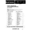 HITACHI C28P720 Manual de Servicio