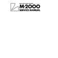 YAMAHA M2000 Manual de Servicio