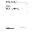 PIONEER DEH-P3100UB/XS/UC Manual de Usuario